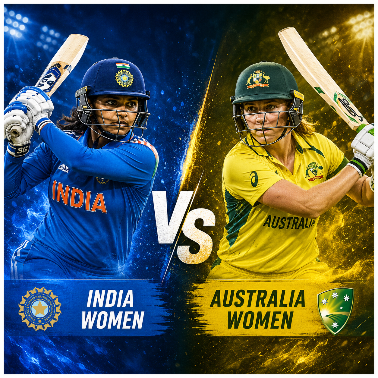 India Women Vs Australia Women's National Cricket Team Match Scorecard