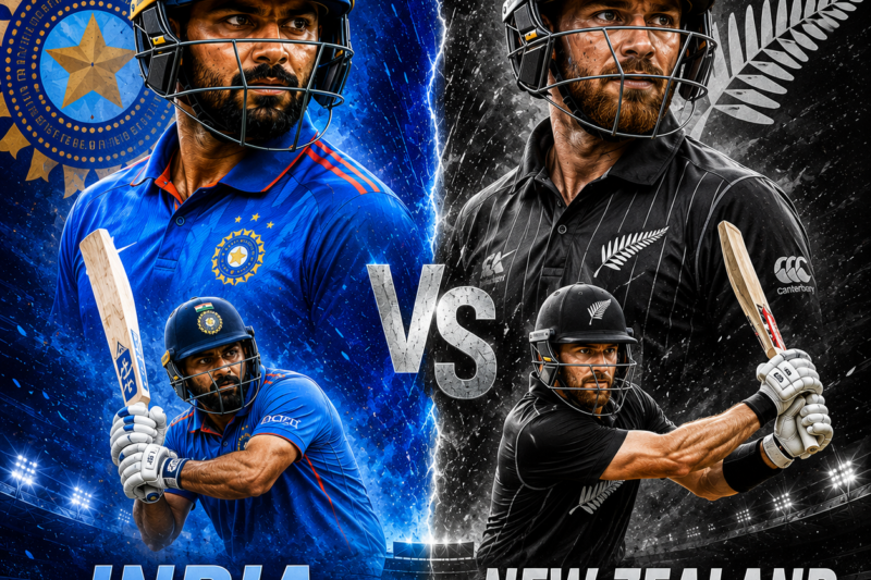 India National Cricket Team Vs New Zealand National Cricket Team Match Scorecard