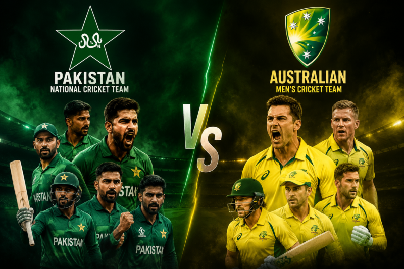 Pakistan National Cricket Team vs Australian Men’s Cricket Team Stats