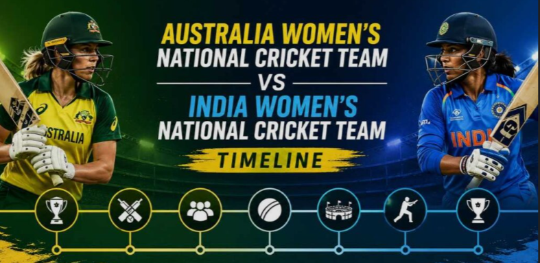 Australia Women’s National Cricket Team Vs India Women’s National Cricket Team Timeline