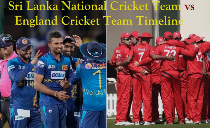 England Cricket Team Vs Sri Lanka National Cricket Team Timeline