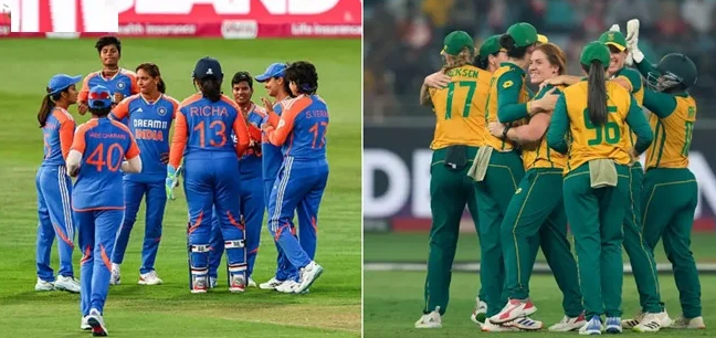 South Africa Women's National Cricket Team Vs India Women's National Cricket Team Timeline