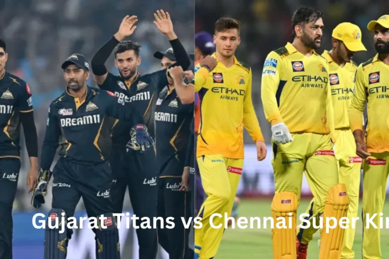 chennai super kings vs gujarat titans timeline