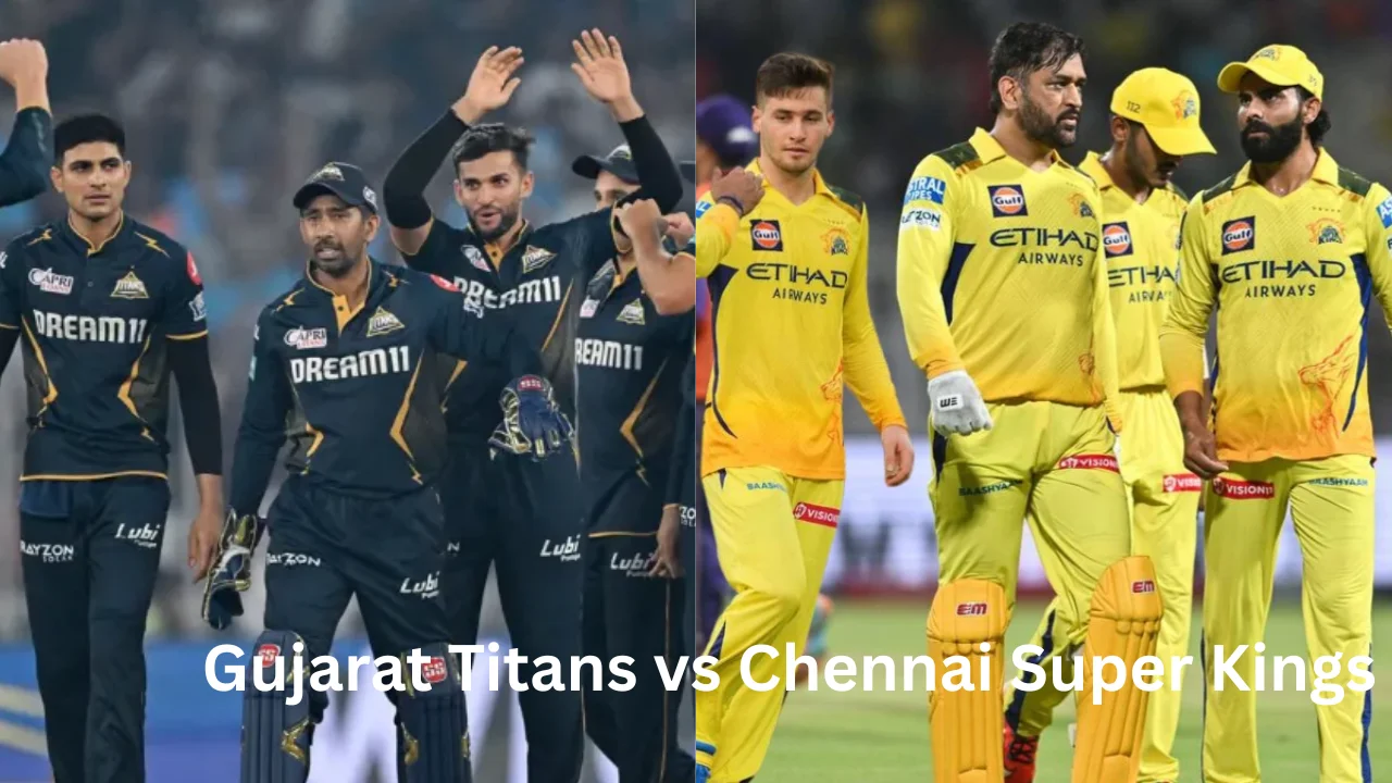 chennai super kings vs gujarat titans timeline