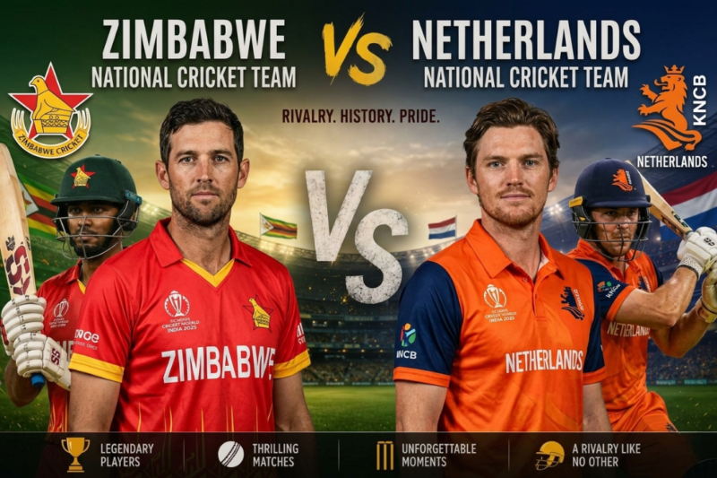 Zimbabwe National Cricket Team vs Netherlands National Cricket Team Match Scorecard