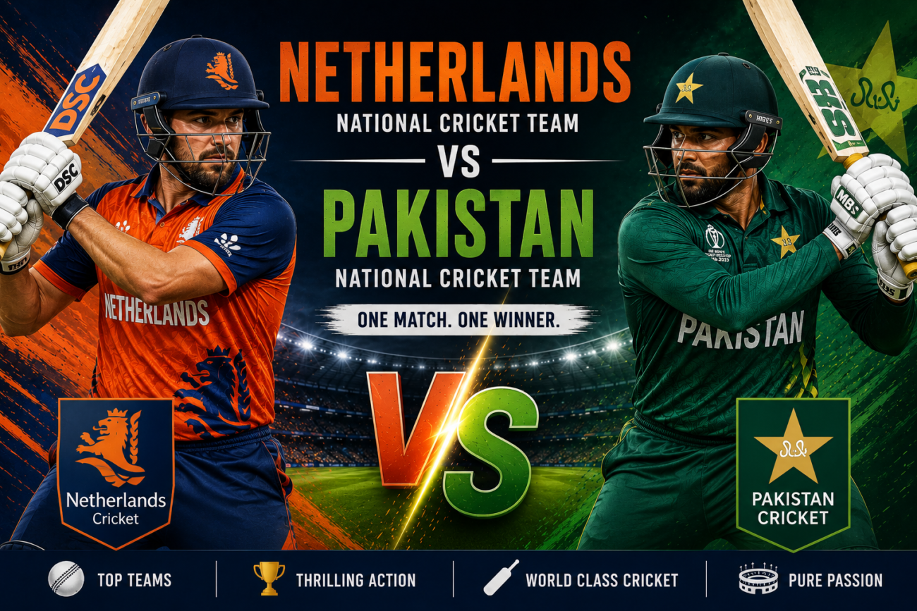 Netherlands National Cricket Team vs Pakistan National Cricket Team Stats