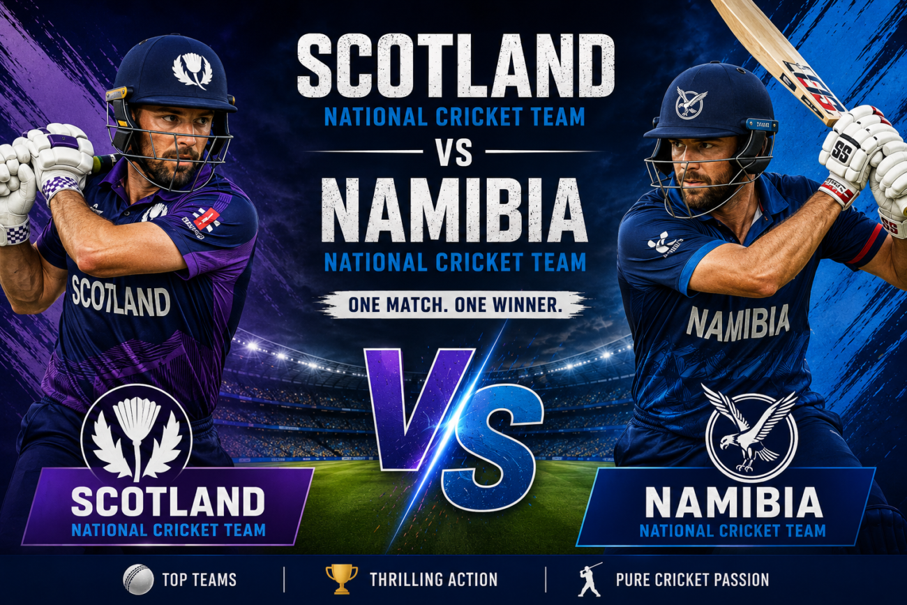 Scotland National Cricket Team vs Namibia National Cricket Team Match Scorecard