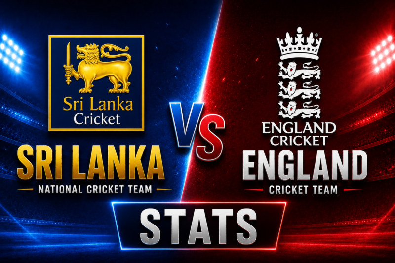 Sri Lanka National Cricket Team Vs England Cricket Team Stats