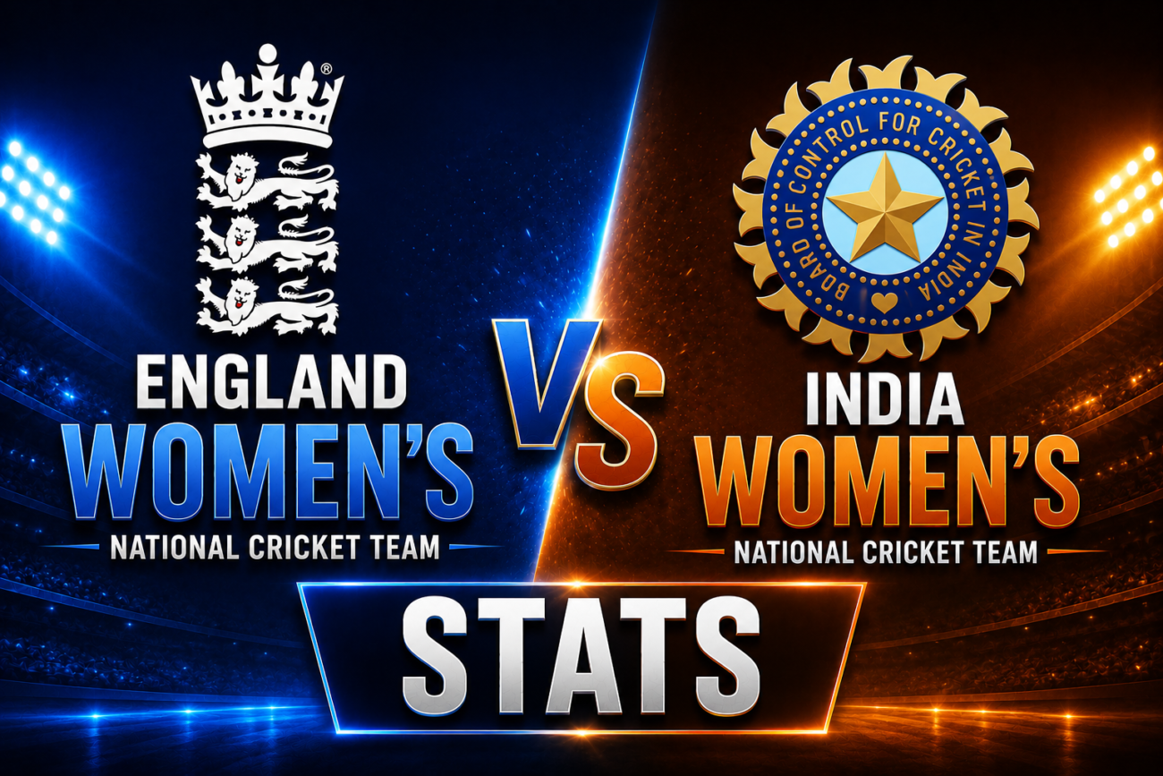 India Women's National Cricket Team Vs England Women's National Cricket Team Stats