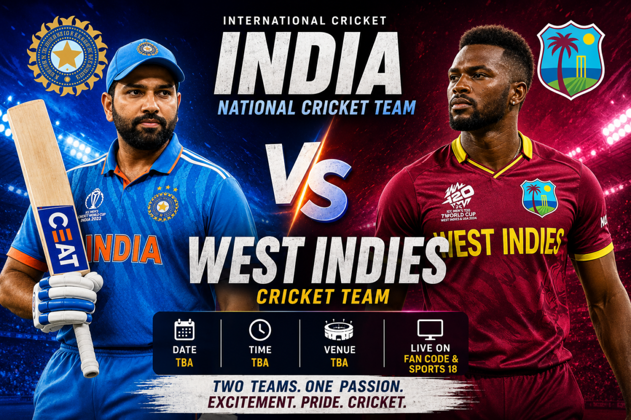 India National Cricket Team Vs West Indies Cricket Team Stats