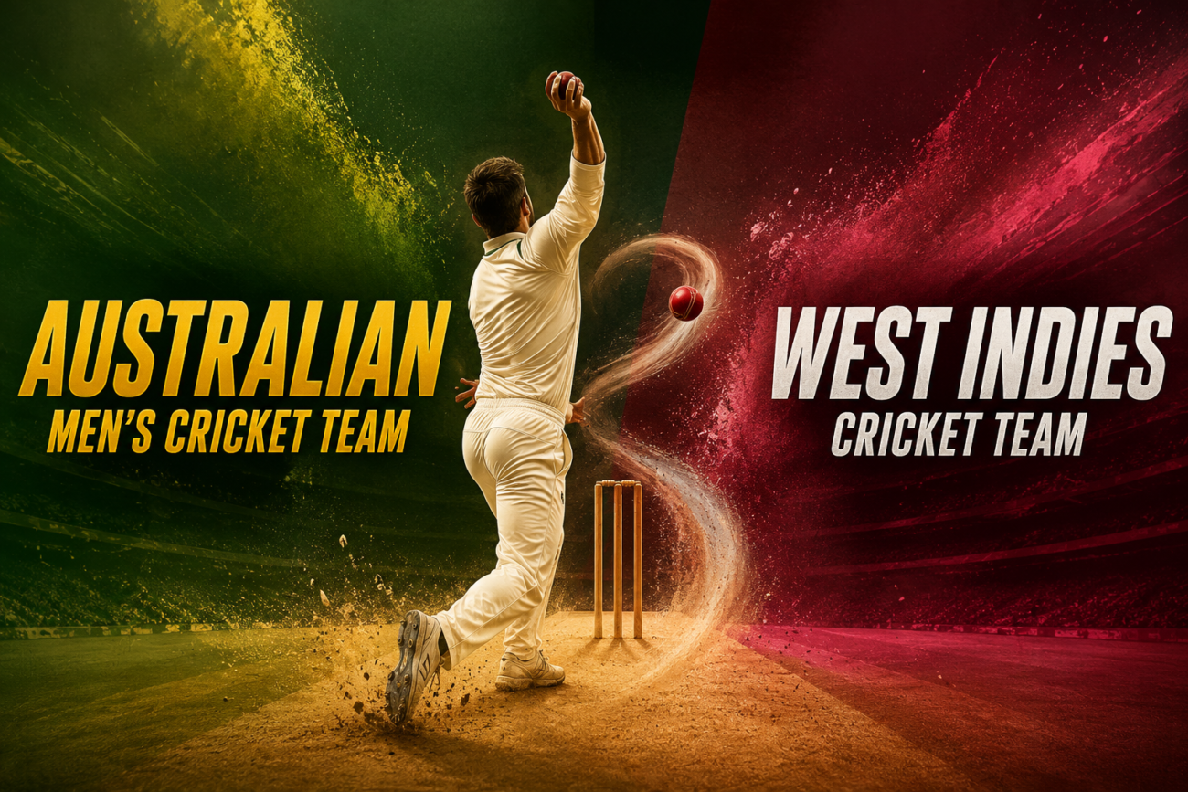 Australian Men's Cricket Team vs West Indies Cricket Team Timeline