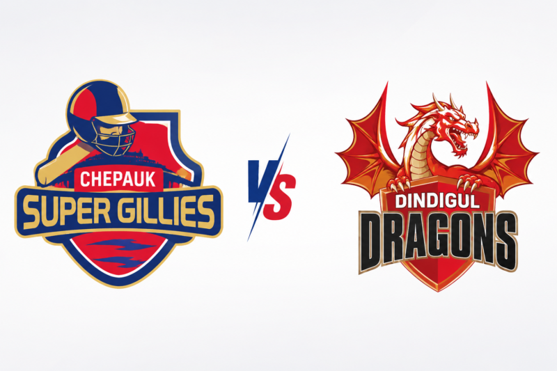 Chepauk Super Gillies Vs Dindigul Dragons Match Scorecard