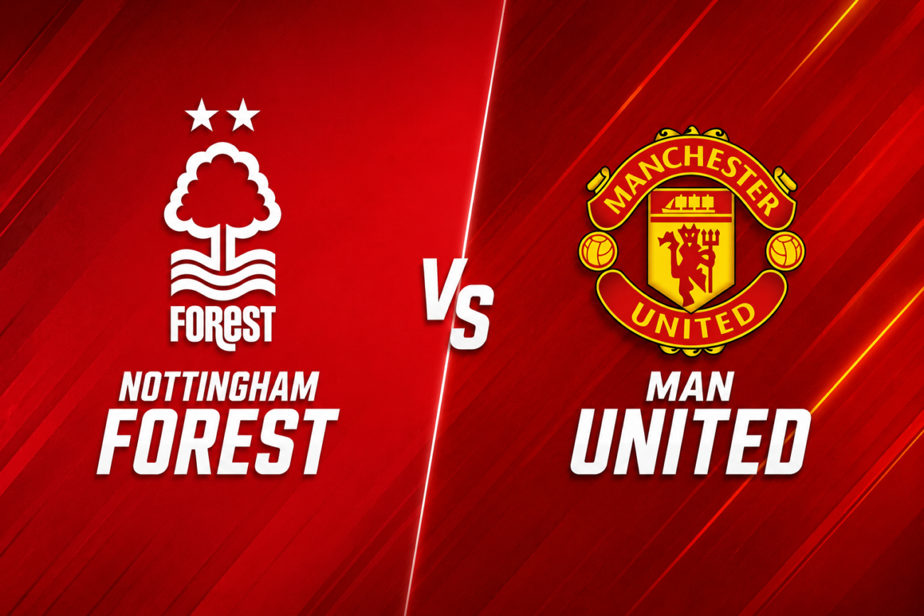 Nottingham Forest Vs Man United Timeline