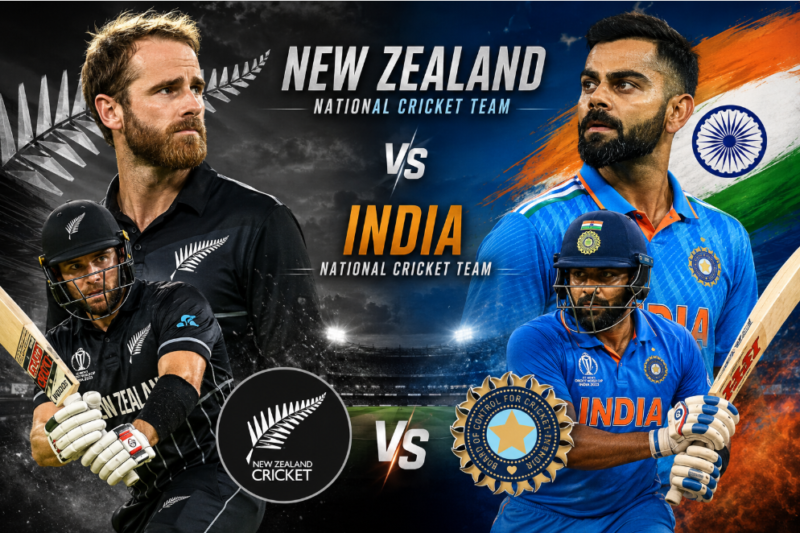 New Zealand National Cricket Team vs India National Cricket Team Timeline
