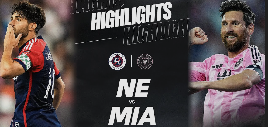 New England Revolution Vs Inter Miami Timeline