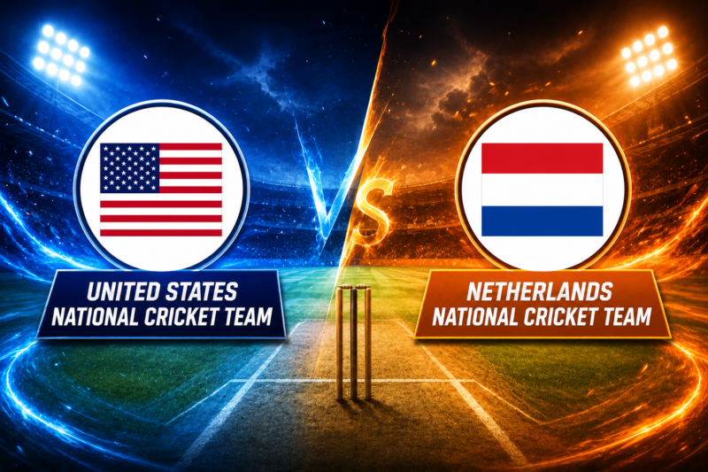 United States National Cricket Team vs Netherlands National Cricket Team Stats, Complete Match Records, Key Numbers