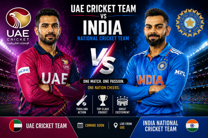 UAE Cricket Team Vs India National Cricket Team Match Scorecard: Complete Scorecard, Match Result, Player Stats and Key Moments
