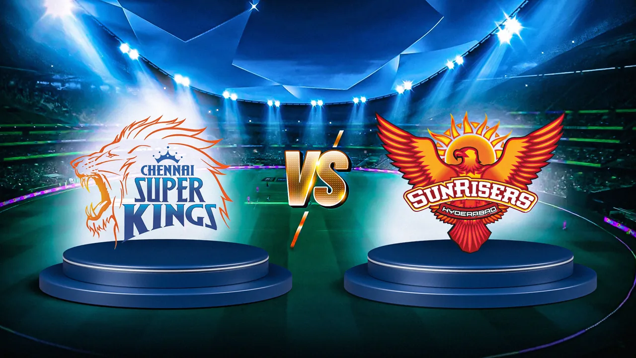 Chennai Super Kings vs Sunrisers Hyderabad Match Scorecard