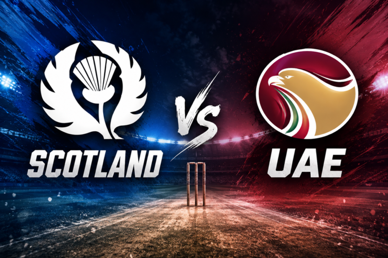United Arab Emirates National Cricket Team Vs Scotland National Cricket Team Match Scorecard